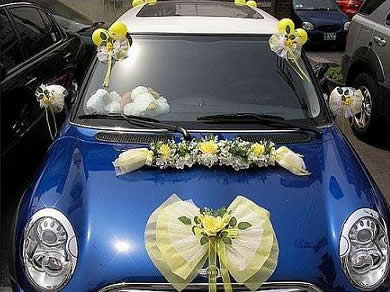 鮮花婚車
