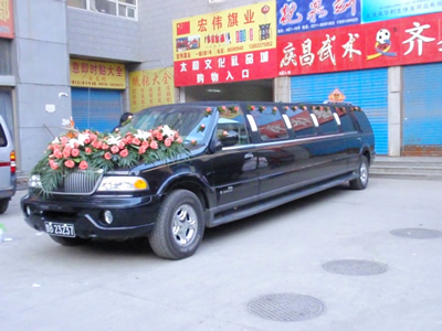 鮮花婚車